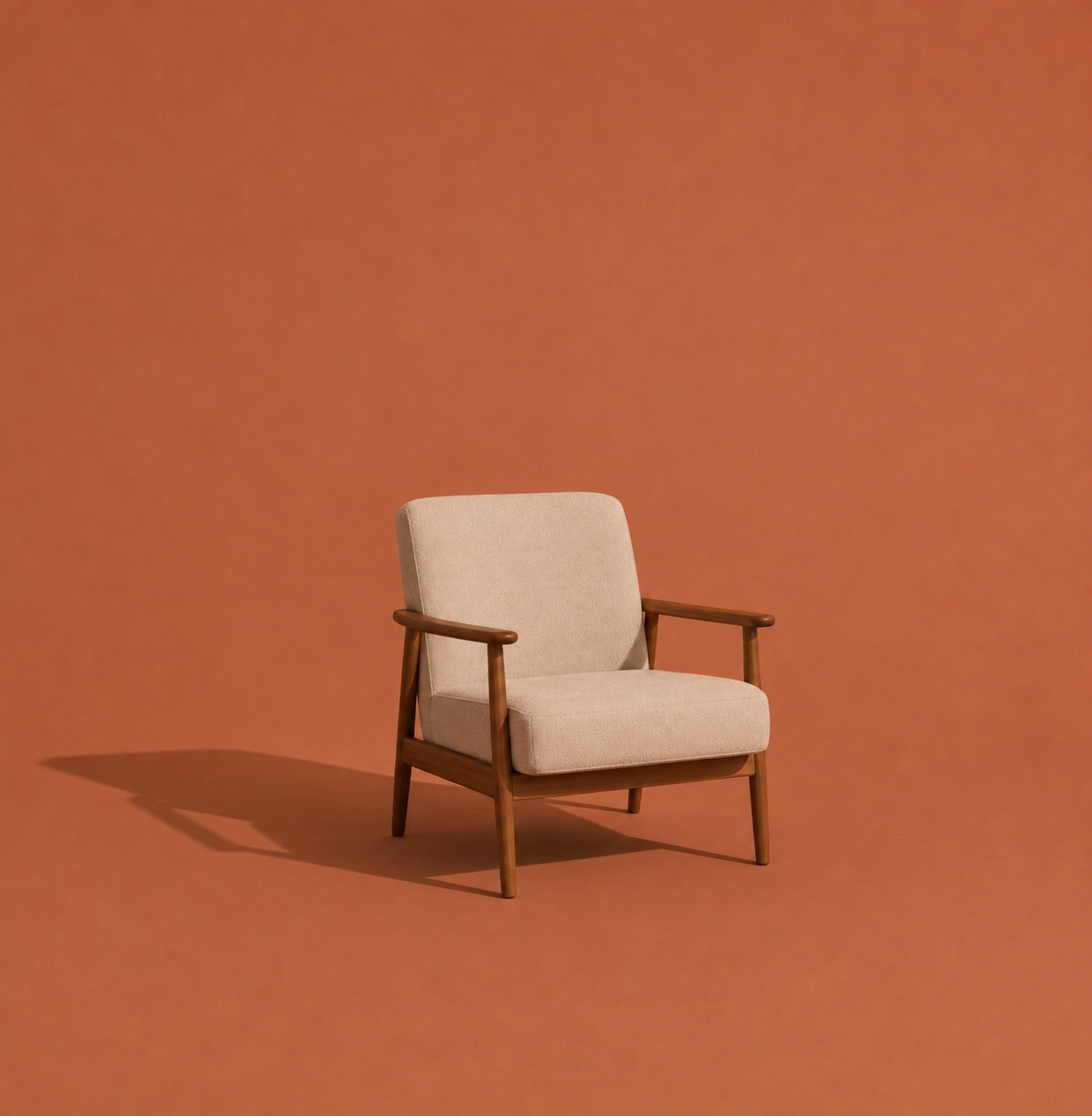An empty therapy chair in a calm room
